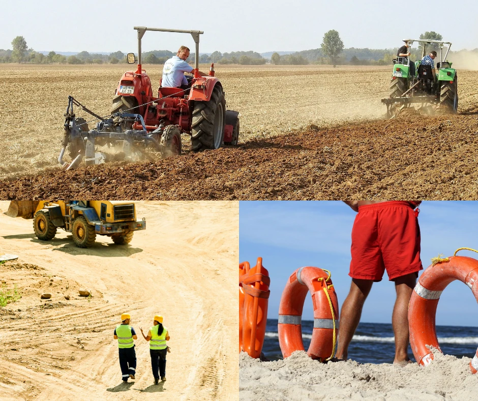Lavorare in estate: quali sono i rischi per i lavoratori outdoor esposti alle radiazioni solari?