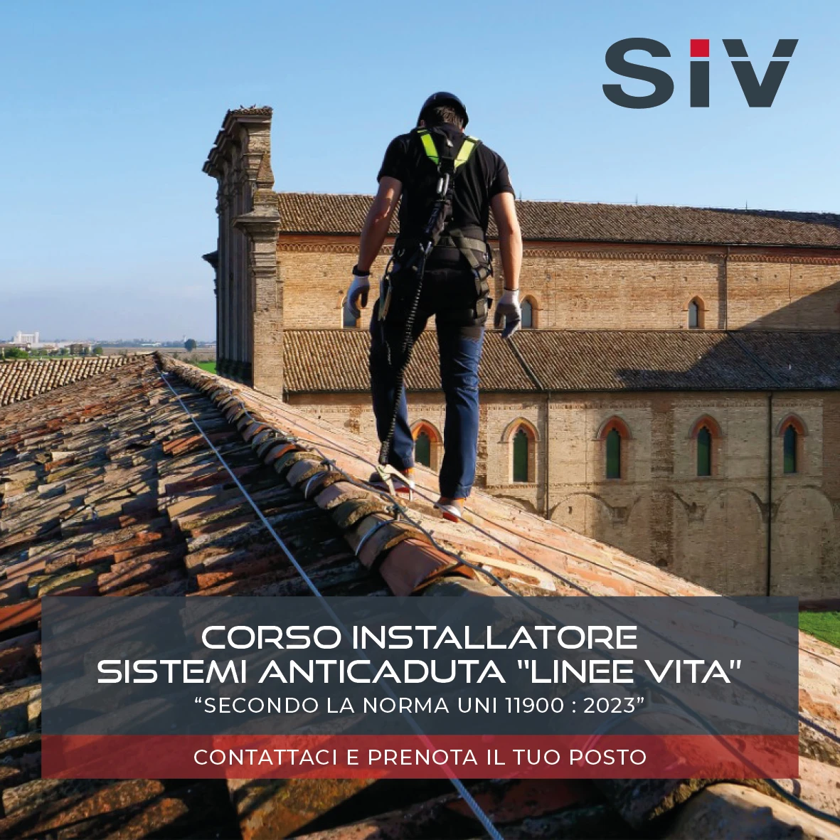 Corso Installatore Sistemi Anticaduta - Linee Vita