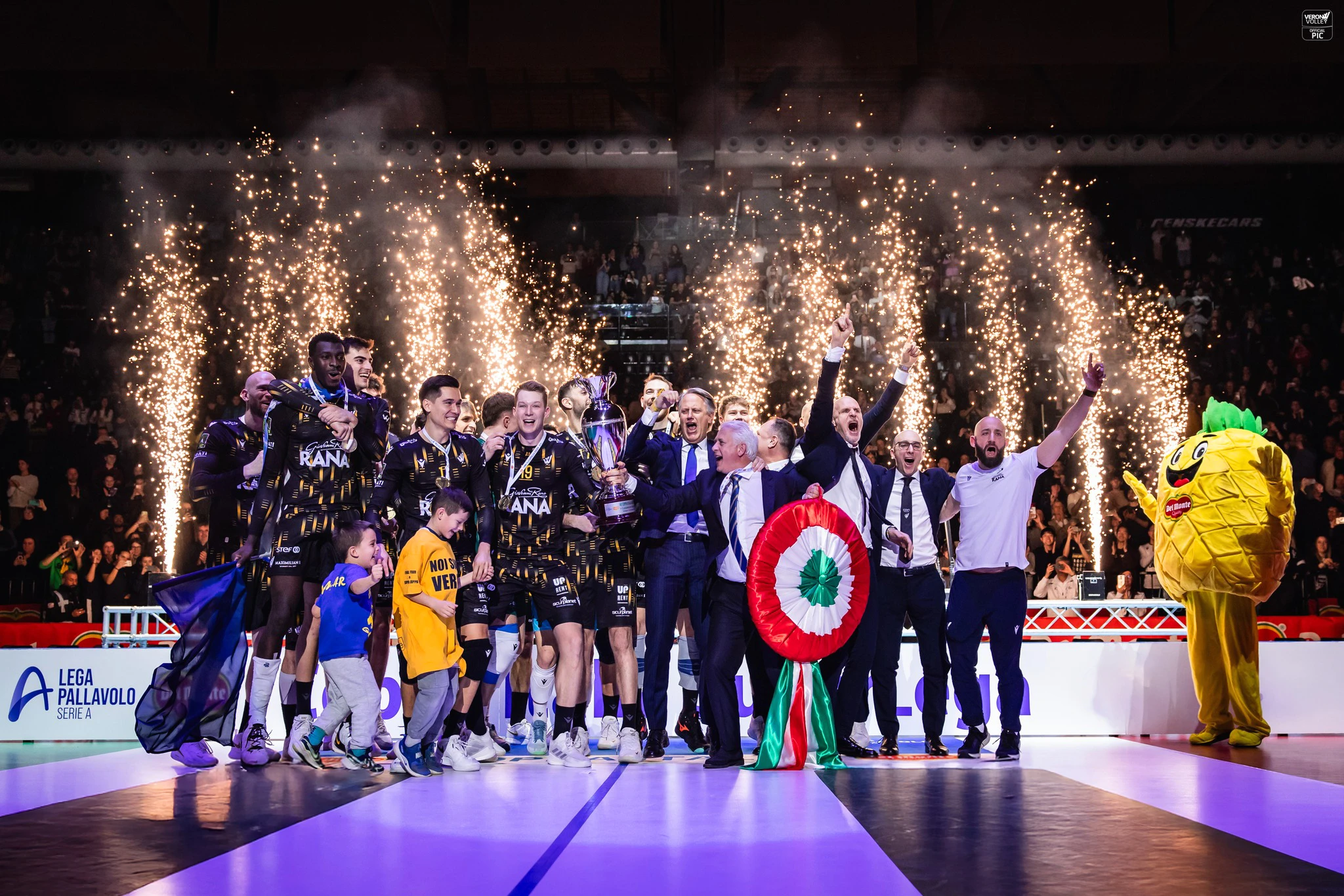 SIV TLAB Official Sponsor: Rana Verona Volley conquista la sua prima Coppa Italia
