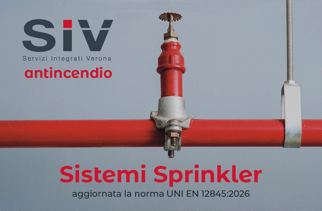 Sistemi sprinkler: nuova norma UNI